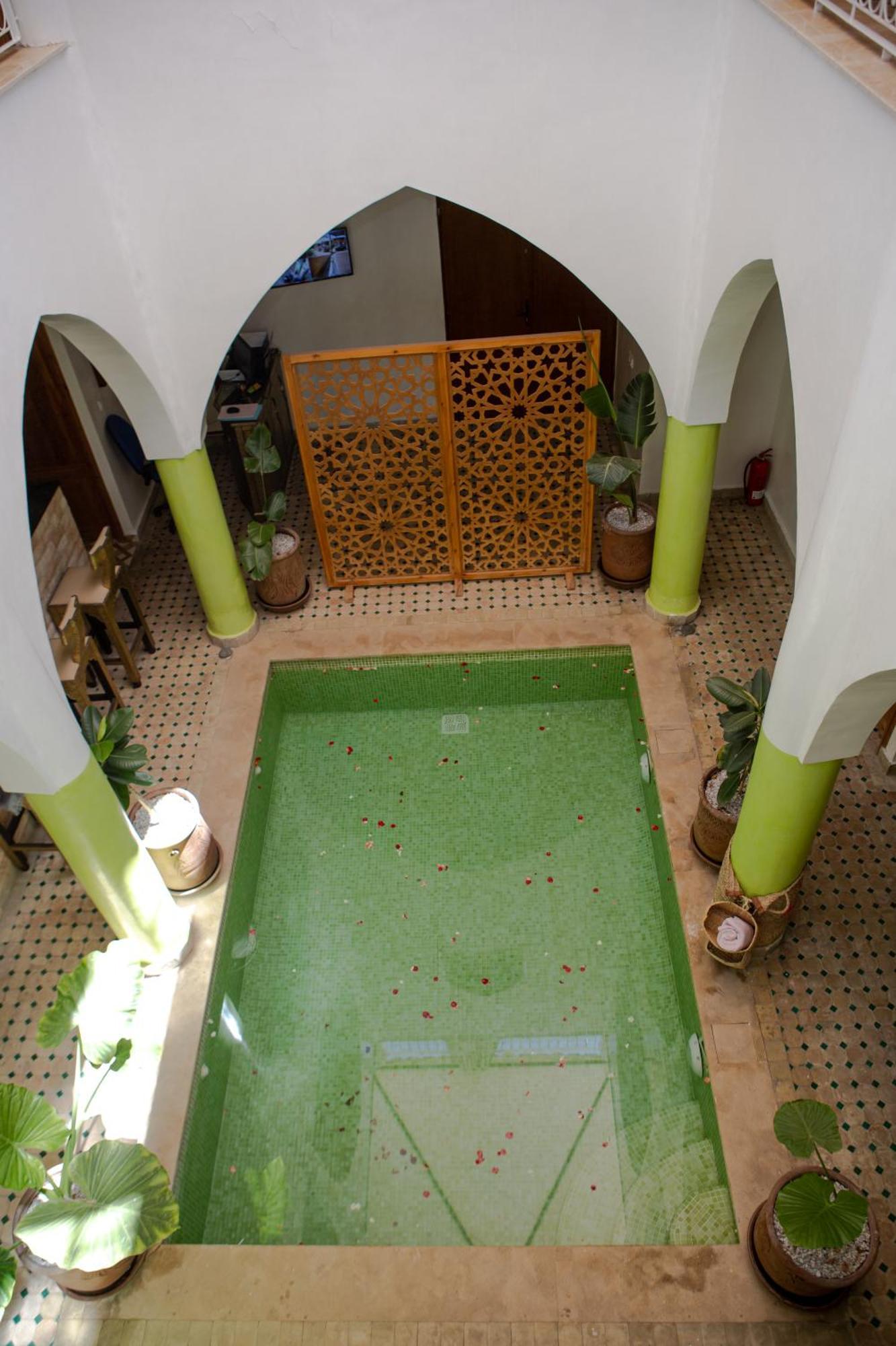 Riad Petite Rose مراكش المظهر الخارجي الصورة