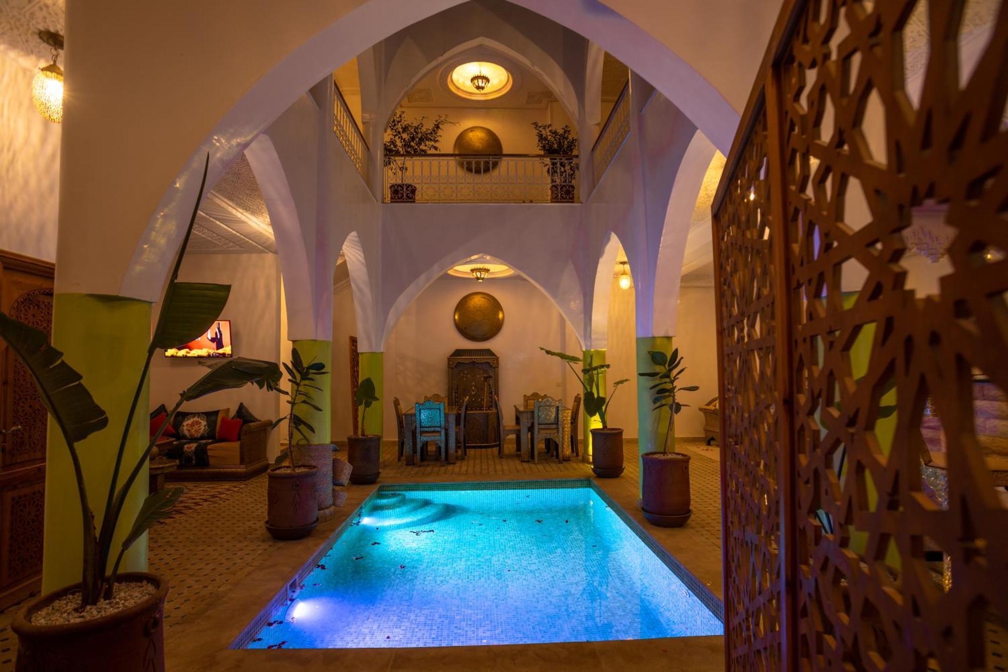 Riad Petite Rose مراكش المظهر الخارجي الصورة