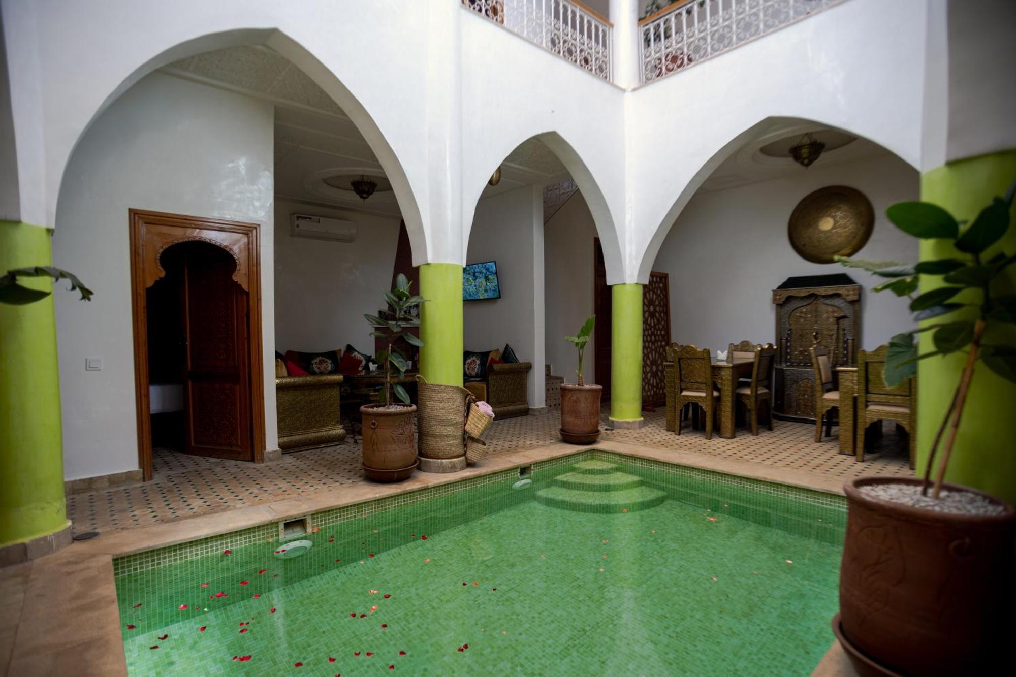 Riad Petite Rose مراكش المظهر الخارجي الصورة